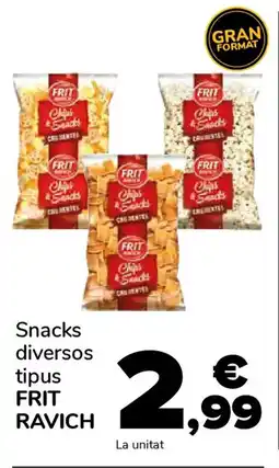 Supeco FRIT RAVICH Snacks diversos tipus oferta