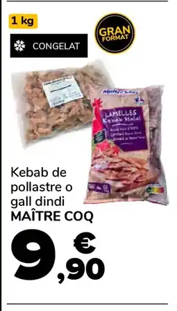 Supeco Kebab de pollastre o gall dindi oferta