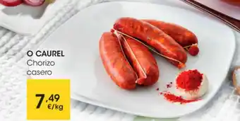 Eroski Chorizo casero o caurel oferta