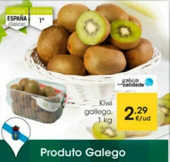 Eroski Kiwi gallego oferta