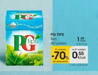 Eroski Tea pg tips oferta