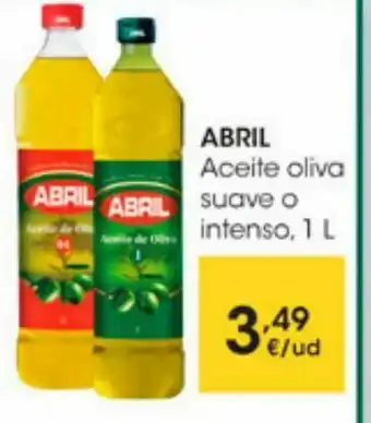 Eroski Aceite de oliva suave o intenso abril oferta