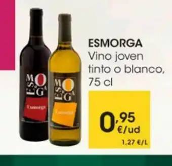 Eroski Vino joven esmorga oferta