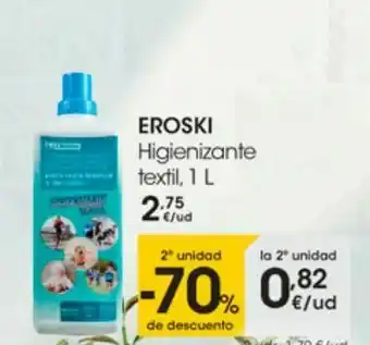 Eroski Higienizante textil eroski oferta