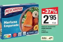 SPAR Fragadis Pescanova - merluza empanada oferta