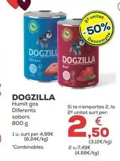 Kiwoko Dogzilla - humedo perro oferta