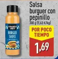 ALDI Trader joe´s - salsa burger con pepinillo oferta