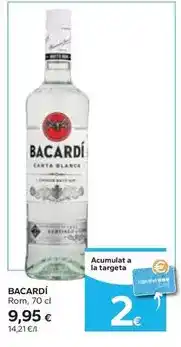Caprabo Bacardi - rom oferta