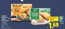 Lidl Chef select - rollitos de primavera oferta