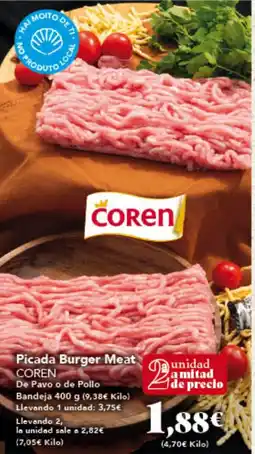 Gadis COREN Picada Burger Meat oferta