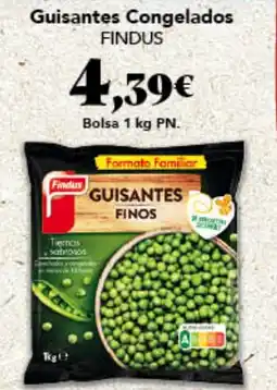 Gadis FINDUS Guisantes Congelados oferta