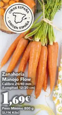 Gadis Zanahoria Manojo Flow oferta