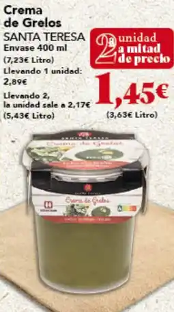 Gadis SANTA TERESA Crema de Grelos oferta
