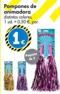 TEDi Pompones de animadora oferta