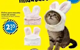 TEDi Disfraz para mascotas orejas de conejo oferta