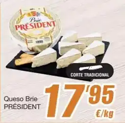 SPAR Fragadis Président - queso brie oferta