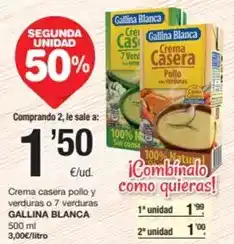 SPAR Fragadis Gallina blanca - crema casera pollo y verduras oferta