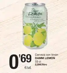 SPAR Fragadis Damm - cerveza con limon oferta