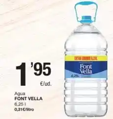 SPAR Fragadis Font vella - agua oferta