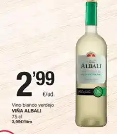 SPAR Fragadis Viña albali - vino blanco verdejo oferta