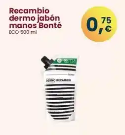 Clarel Bonté - recambio dermo jabón manos oferta