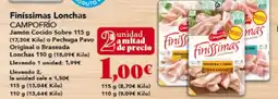 Gadis CAMPOFRÍO Finíssimas Lonchas oferta