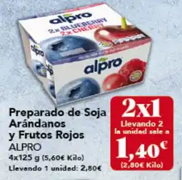 Gadis ALPRO Preparado de Soja Arándanos y Frutos Rojos oferta