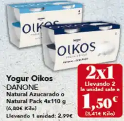 Gadis DANONE Yogur Oikos oferta