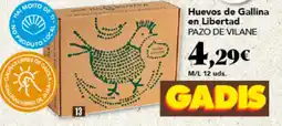 Gadis PAZO DE VILANE Huevos de Gallina en Libertad oferta