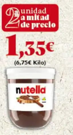 Gadis NUTELLA Crema Cacao oferta