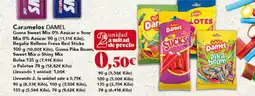 Gadis DAMEL Caramelos Goma Sweet Mix 0% Azúcar o Sour Mix 0% Azúcar oferta