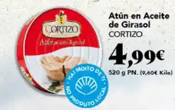 Gadis CORTIZO Atún en aceite de Girasol oferta