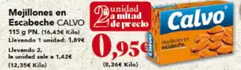 Gadis CALVO Mejillones en Escabeche oferta