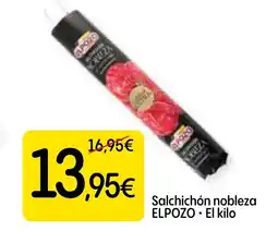 Economy Cash ELPOZO Salchichón nobleza oferta