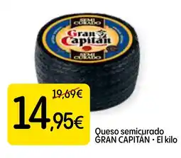 Economy Cash GRAN CAPITÁN Queso semicurado oferta
