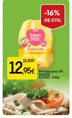 Economy Cash ELPOZO Pechuga pavo 0% BienStar oferta