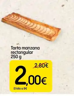 Economy Cash Tarta manzana rectangular oferta