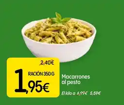 Economy Cash Macarrones al pesto oferta