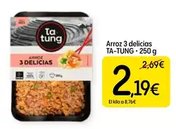 Economy Cash TA-TUNG Arroz 3 delicias oferta