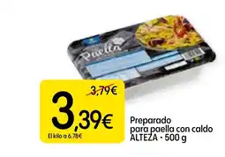 Economy Cash ALTEZA Preparado para paella con caldo oferta