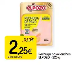 Economy Cash ELPOZO Pechuga pavo lonchas oferta