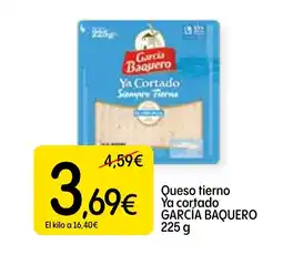 Economy Cash GARCIA BAQUERO Queso tierno Ya cortado oferta