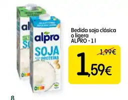 Economy Cash ALPRO Bedida soja clásica o ligera oferta