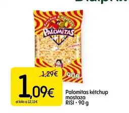 Economy Cash RISI Palomitas ketchup mostaza oferta