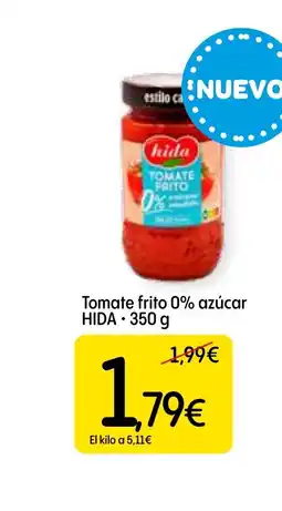 Economy Cash HIDA Tomate frito 0% azúcar oferta