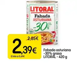 Economy Cash LITORAL Fabada asturiana -30% grasa oferta