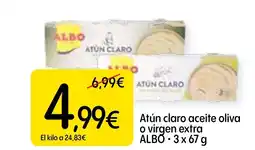 Economy Cash ALBO Atún claro aceite oliva o virgen extra oferta