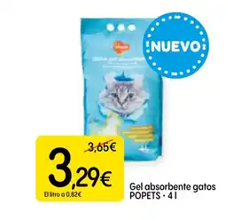 Economy Cash POPETS Gel absorbente gatos oferta