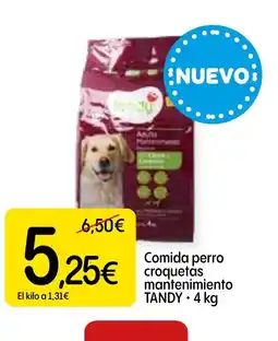 Economy Cash TANDY Comida perro croquetas mantenimiento oferta