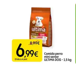 Economy Cash ULTIMA DOG Comida pero mini senior oferta